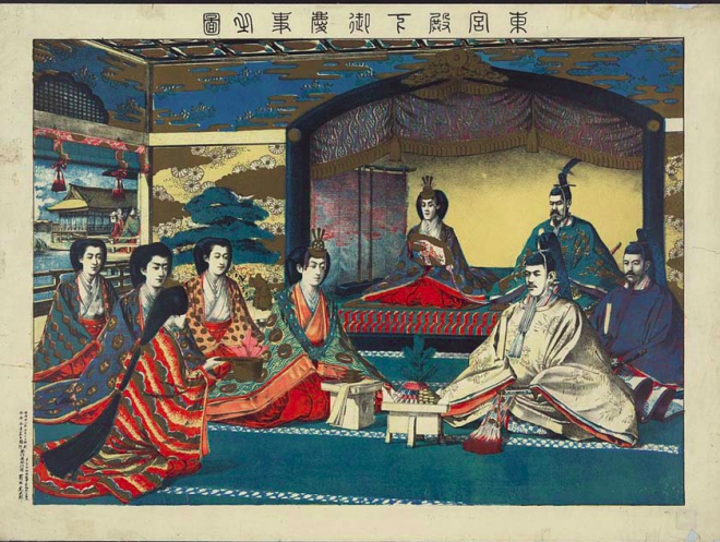 Императорская семья во время эпохи Мэйдзи